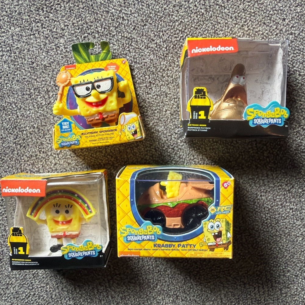 Mini Brands SpongeBob‎ Lot – Nickelodeon Character Minis